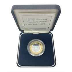 The Royal Mint United Kingdom 1999 'Rugb
