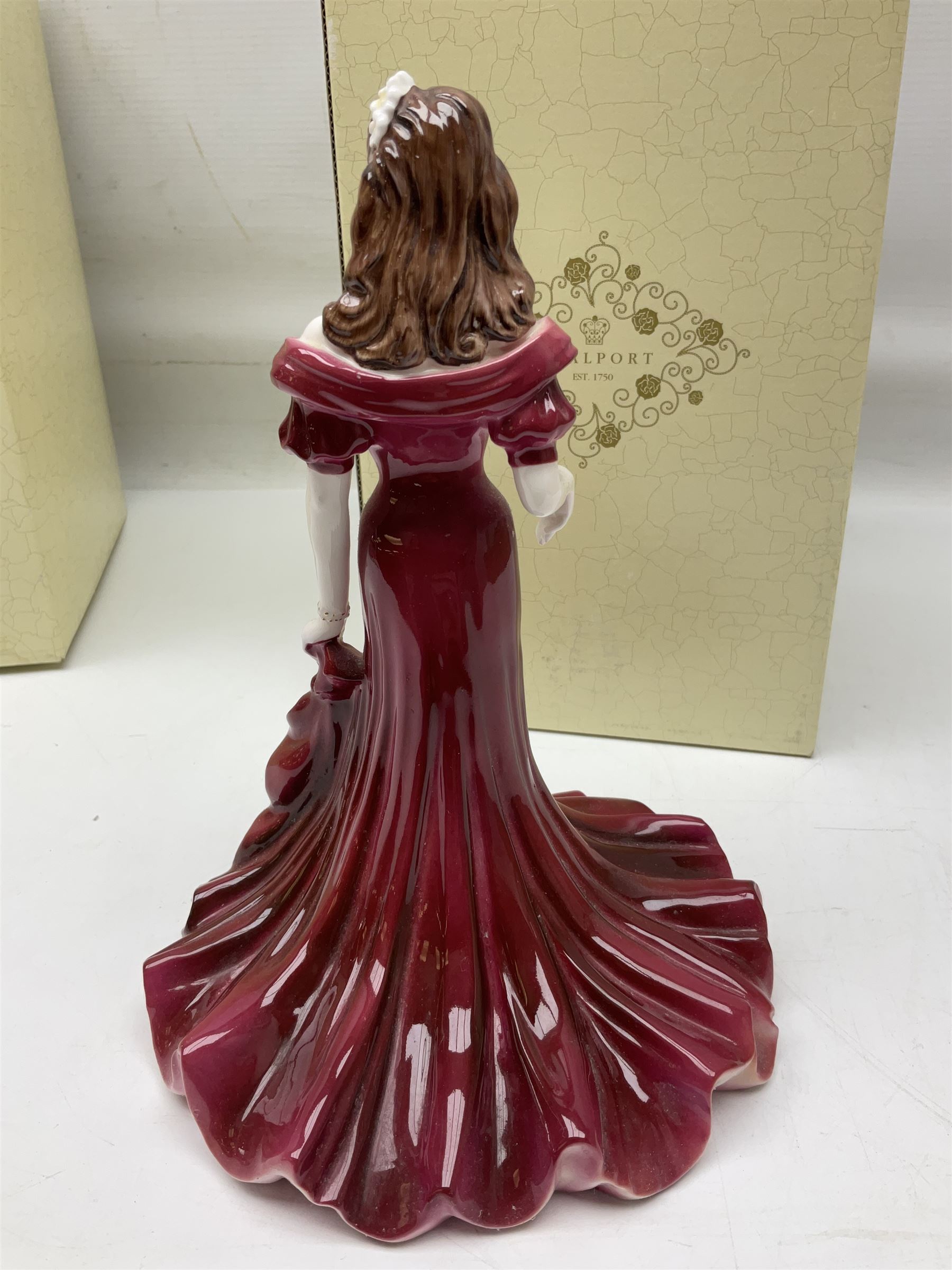 Two Coalport Ladies of Fashion figures, Shirley and Lorraine, both with original box, together with Royal Doulton figure, Carman from Opera Heroins Collection, with certificate of authenticity 