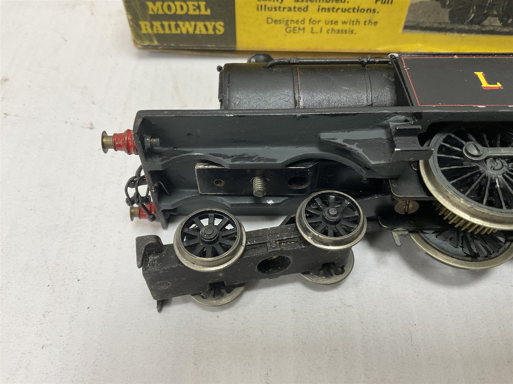 GEM ‘00’ gauge - kit built LNWR/LMS Precursor Tank 4-4-2T locomotive no.6787 finished in LMS black; with original box 