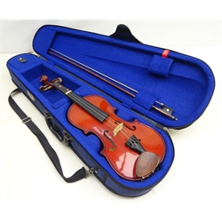  The Stentor Student I Violin with bow in case   