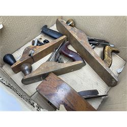 Stanley RB10 plane, two Stanley Bailey planes and another plane (4)