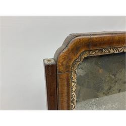 Three 19th century mahogany dressing table mirrors, largest examples H61cm 