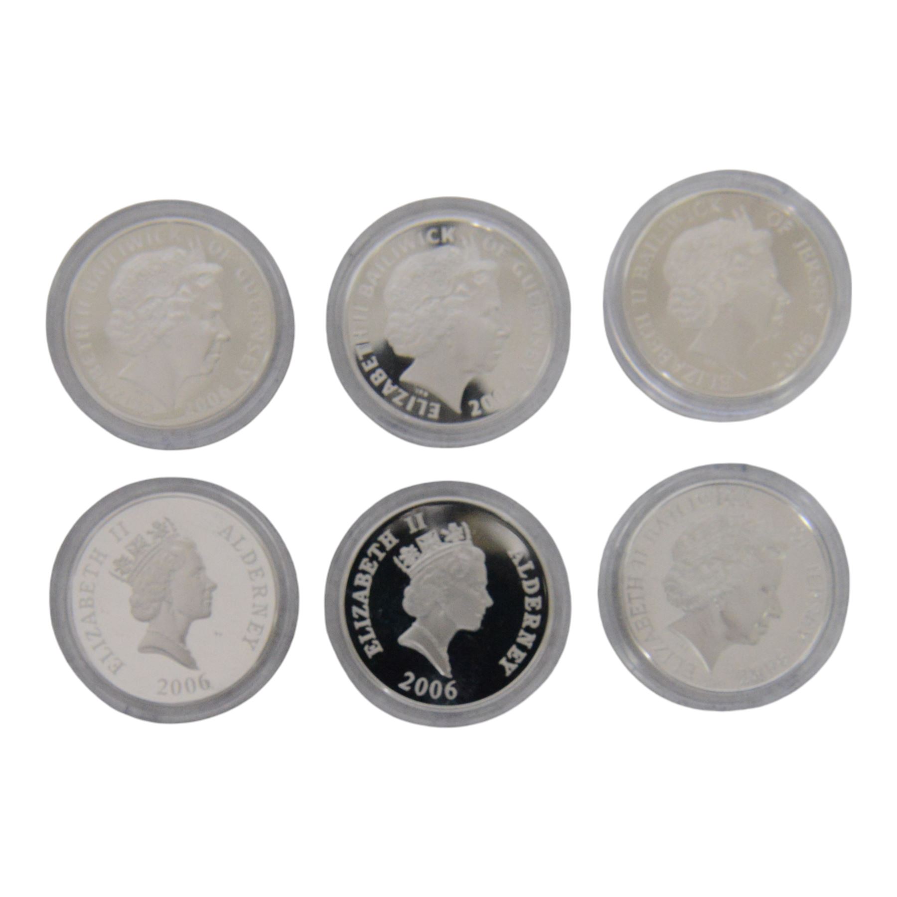 The Royal Mint United Kingdom 2006 'The Victoria Cross Silver Proof Crown Collection' eighteen coin set, cased with certificates