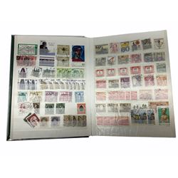 World stamps including Germany and Czechoslovakia, small number of Great British stamps etc, housed in three albums / stockbooks and on cards