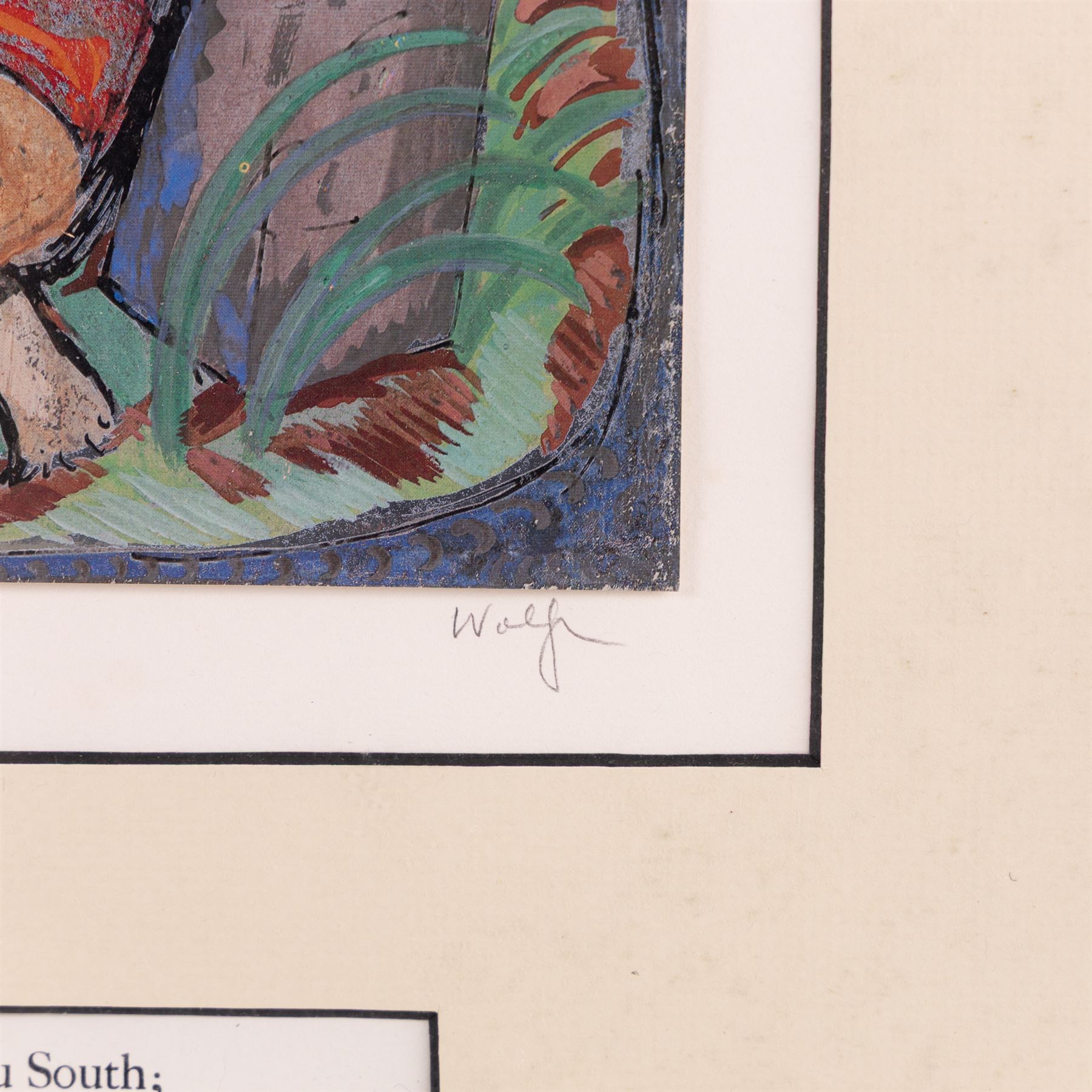 Edward Harris Wolfe (South African 1897-1982): 'Song of Songs', set of twelve limited edition lithographs on silvered paper each signed and numbered 228/250 in pencil, 36cm x 26cm, in matching frames (12)