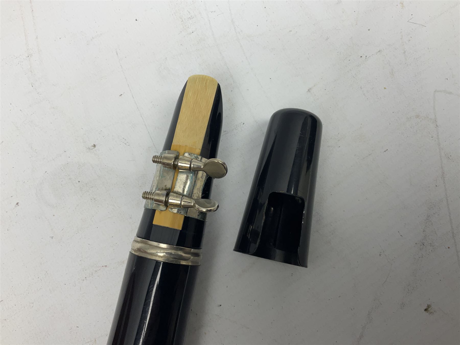 John Packer JP121 Mk.IV five-piece clarinet, serial no.12109992; in original case; and B & H 78 four-piece clarinet, serial no.1107309; cased (2)