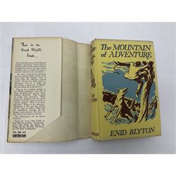 Enid Blyton; The Adventure Series, complete set of the eight children's mystery novels, all in original pictorial cloth