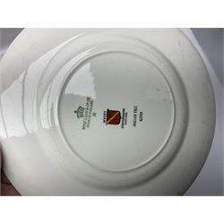 Murano glass dish together with three Myott jugs etc