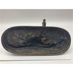 After P J Mene, bronze figure of a horse on a stepped oval base, H31cm 