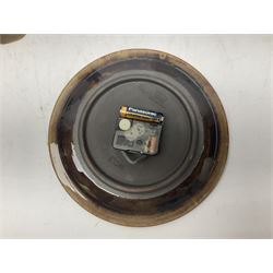 Metamec mantle clock together with Jantar chess clock and to other clocks 