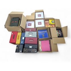 Large collection vinyl records, mostly Big Band and 40s/50s swing many in record carry cas...