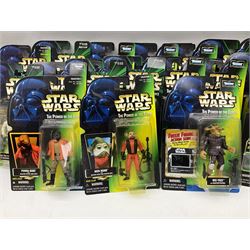 Star Wars - The Power of the Force - thirty-four carded figures; all in unopened blister packs (34)