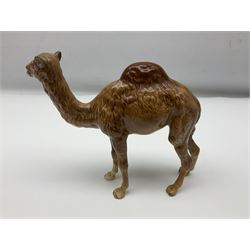 Three Beswick figures, to include camel no. 1044, Camel foal no. 1043 and one other