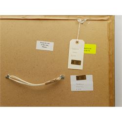 Madeleine Eyland (Belgian/British 1930-2021): 'Sundown', pastel signed, titled verso 63cm x 48cm 
Provenance: artist's studio collection. Marie-Madeleine Eyland (neé Legrain) was born in 1930 at Floriffoux, Belgium; she lived most of her life in Scarborough working as a nurse and an artist.