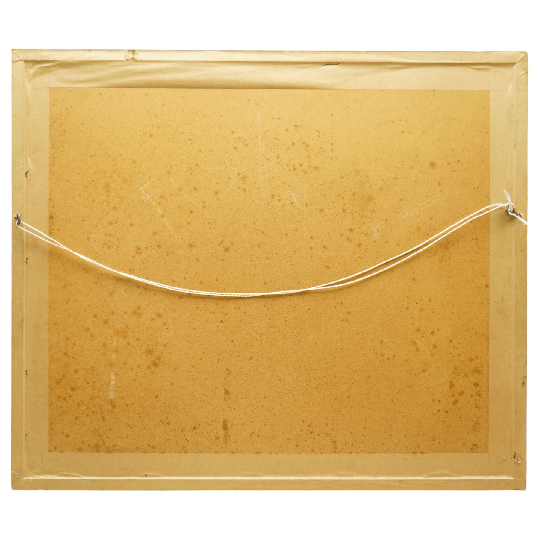 Neville Sidebottom (British fl. 1910-1914): Sailmaker's Workshop, watercolour signed and dated 1909, 36cm x 44cm