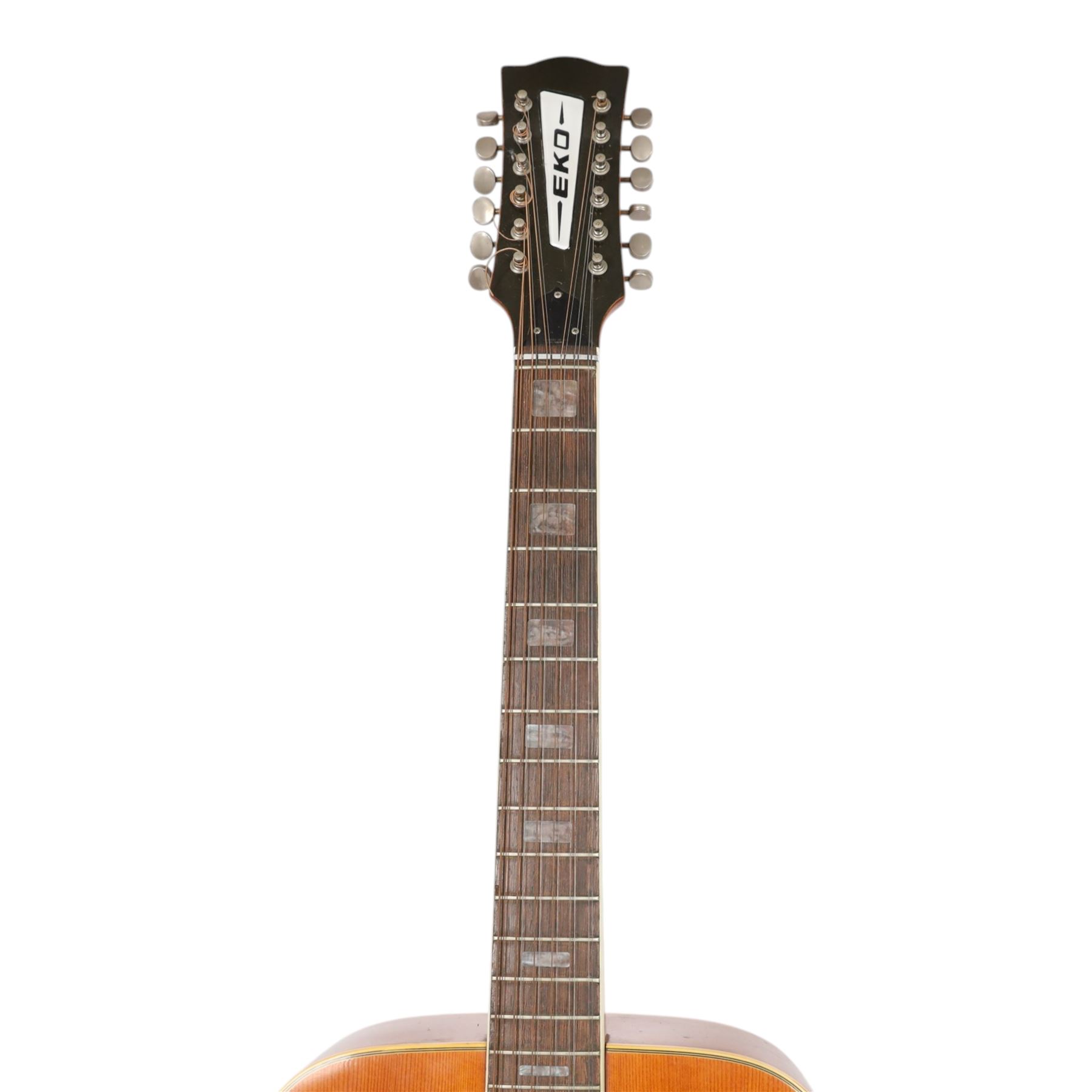1960s/70s Eko Ranger twelve-string acoustic guitar, L108cm
