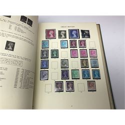 Great British and World stamps, including Queen Elizabeth II issues, first day covers, miniature sheets, Egypt, Finland, France, Greece, Honduras, Hungary, India, Italy, Poland etc, housed in various albums, folders and loose, in one box