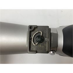 Leica APO-Televid 77 Spotting Scope,chrome, serial no. 2050411, with Manfrotto tripod, serial no. 190NAT2