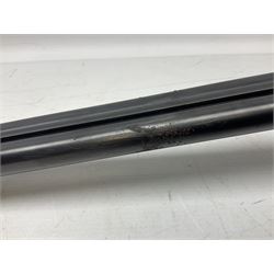 Spanish AYA 12-bore double barrel side-by-side boxlock ejector sporting gun, with 66cm barrels and top safety, walnut stock with chequered grip and fore-end, serial no.157943 L111cm SHOTGUN CERTIFICATE REQUIRED