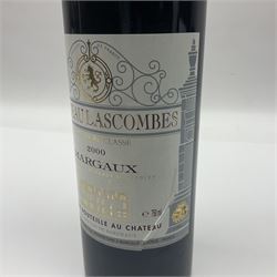 Chateau Lascombes, 2000, Margaux, 750ml, 12.5%