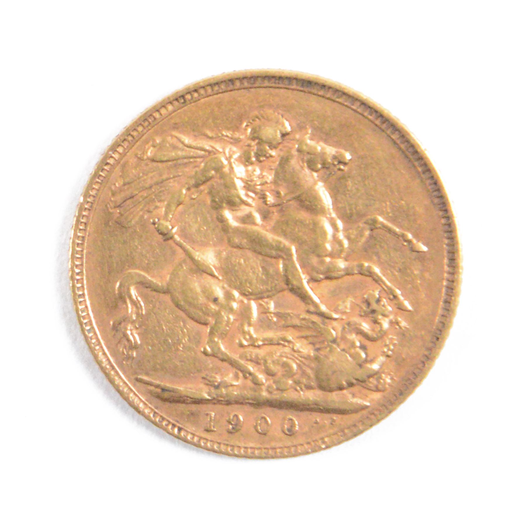 Queen Victoria 1900 gold full sovereign coin