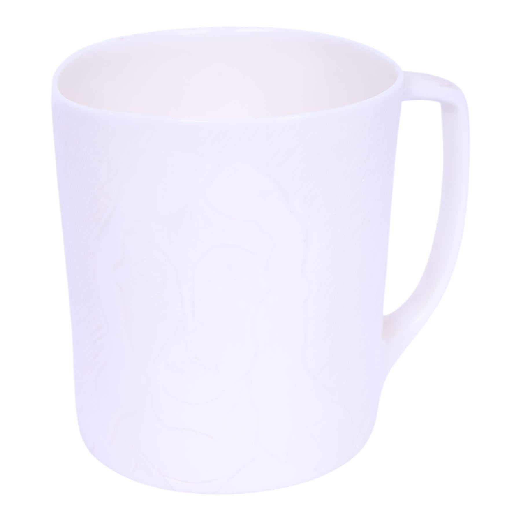 Karen Thompson, four studio pottery pieces, comprising, Michael Gove from the Art Party Conference Goveshy numbered 16/50, Sandwich from the York Curiouser project, Asparagus spear from We Must Fit In and mug