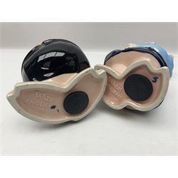 Set of five Wade NatWest money boxes, comprising father, mother, boy, girl and baby