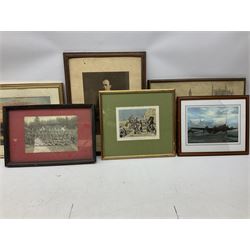 Collection of prints, to include 'Charge of the Mamelukes at the Battle of Austerlitz', 'Marshal Michel', 'Vive L' Empereur' etc (11)