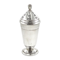 Silver sugar castor by Wilson & Gill, Bi