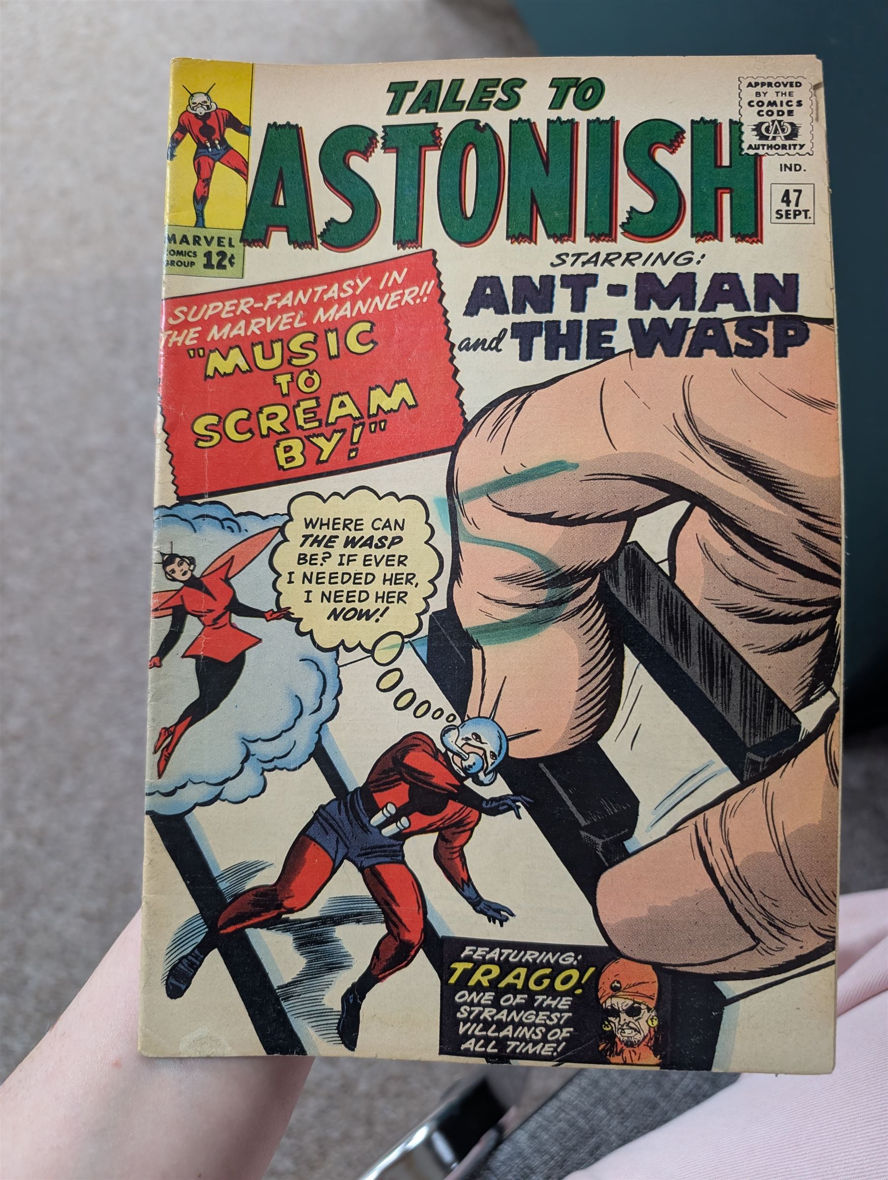 Twelve Marvel Silver Age 'Tales to Astonish' comic books, spanning years 1962-1964, comprising issues #28, #36, #37, #38, #42, #45 x 2, #47, #48 x 2, #49 and #51