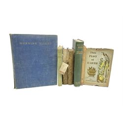 Books - Natural History - Robert Mudie, Mudies British Birds, The Feathered Tribes of the British Isles, two volumes, second edition, Whittaker & Co., Ave Maria Lane, London, 1735, chromolithographic plates, Peter Scott, Morning Flight, A Book of Wildfowl, Hazell, Watson & Viney Ltd, London and Aylesbury, 1947, F B Kirkman & F C R Jourdain, British Birds, London T C & E C jack Limited, Edinburgh, 1932, plus other examples on ornithology, (7)


