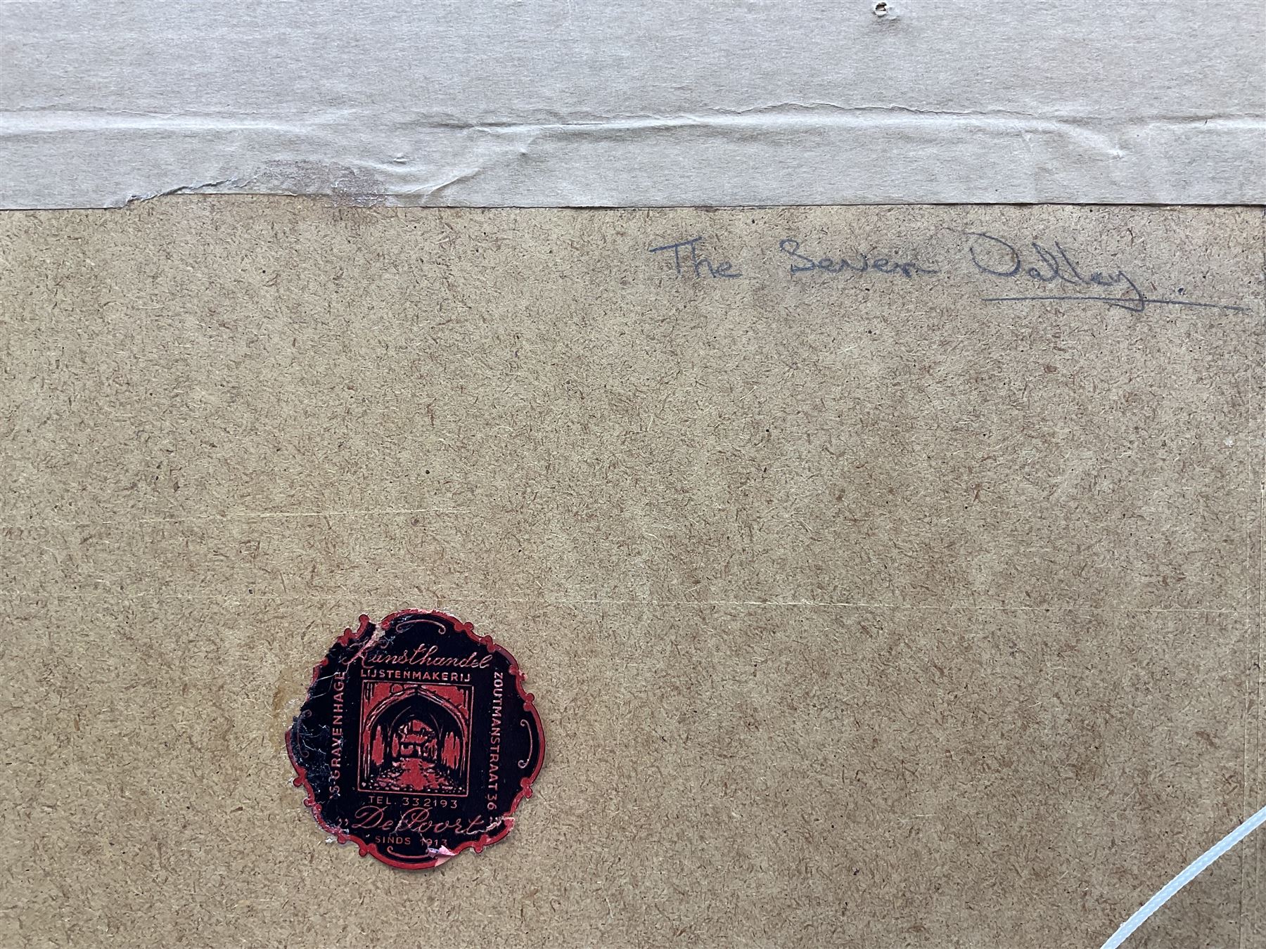 Dennis Scott Clark (British 1920-?): 'The Severn Valley', watercolour signed, titled verso 24cm x 33cm