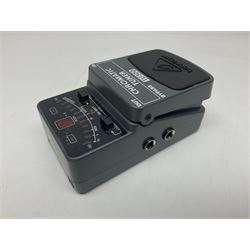 Dunlop Volume Pedal, Morley Pro Series Volume pedal, Behringer TU300 Chromatic Tuner, Sealey Digital multimeter etc; in Antler carrying case