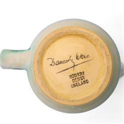 Collection of 1930s to 1940s Bourne Denby Danesby ware, with naturalistic decoration, vase H22.5cm (4)