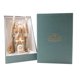 Minton The Arthurian Legend, Arthur The Once & Future King, MN1, limited edition 69/250 by John Ablitt, within the original box and certificate, H40cm