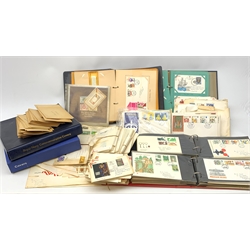 Mostly Great British and other European first day covers, in albums and loose, Stanley Gibbons album of World stamps including Austria, Canada, small number of Chinese stamps, France,  Germany etc
