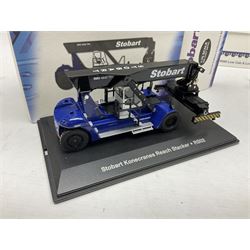 Atlas Editions Eddie Stobart - twenty-six 1:76 scale die-cast models in The Special Edition Collector's Series with twenty-five certificates; all boxed (26)