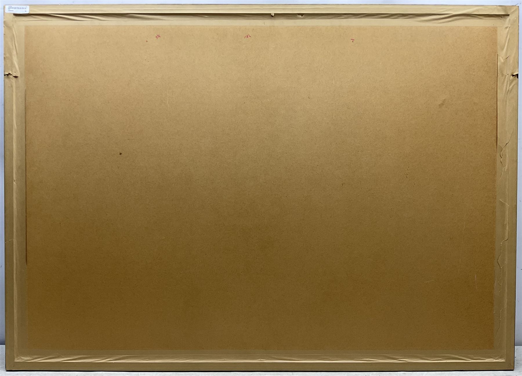 Thomas Bush Hardy (British 1842-1897): 'The Mouth of the Harbour', watercolour signed and titled 63cm x 98cm