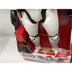 Star Wars - seven Jakks Pacific Big-Figs comprising Death Trooper, Kylo Ren, Darth Maul, First Order Stormtrooper, Poe Dameron, The Inquisitor and Executioner Trooper; all boxed; and another unboxed (8)