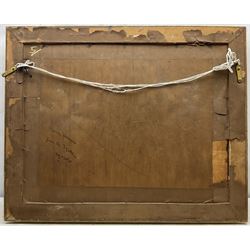 James Whaite (British 1881-1916): Sheep beside a Stream, watercolour signed 35cm x 50cm 