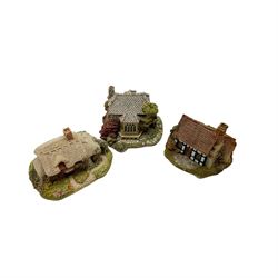 Twenty three Lilliput Lane Regional Collection models, including Bronte Parsonage 1985, Applejack Cottage 1994, Briary 1989 (version 2), Lapworth Lock 1991, etc, all boxed with deeds