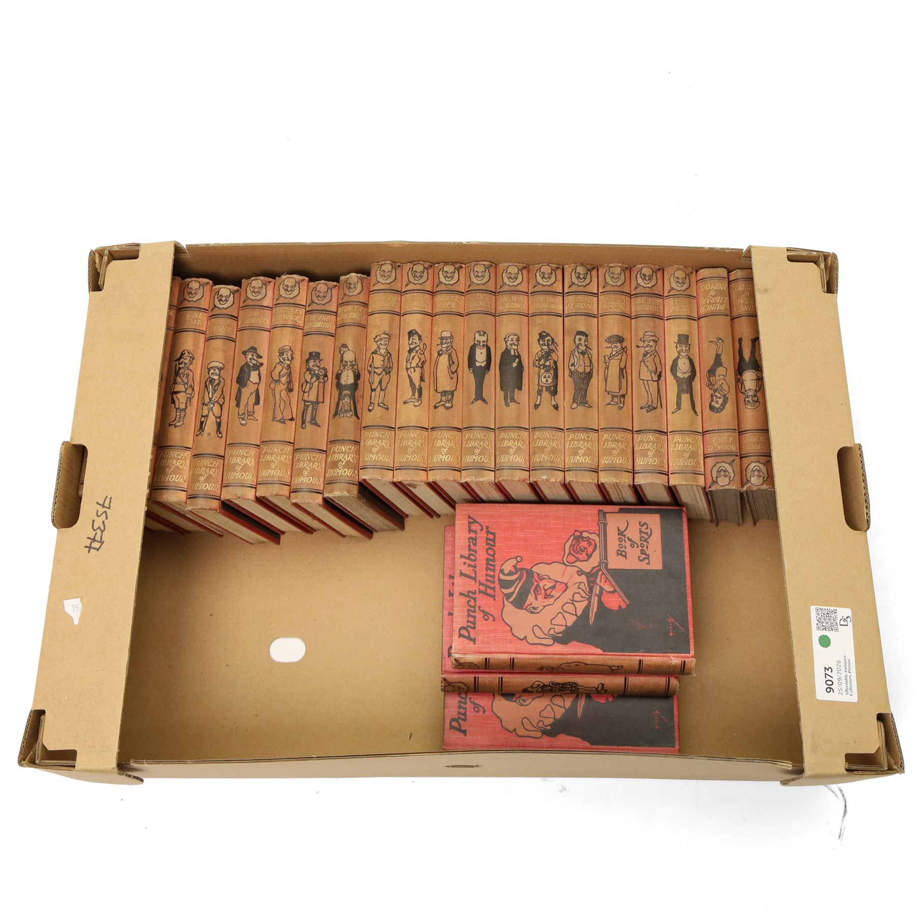 Punch Library of Humour published by Educational Book Co., 23 volumes