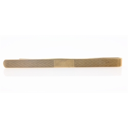  9ct gold tie pin hallmarked approx 7.5gm  