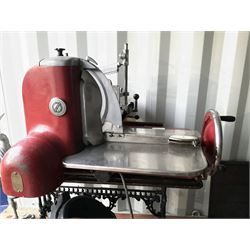 Berkeley And Parnalls Commercial meat slicer - THIS LOT IS TO BE COLLECTED BY APPOINTMENT FROM DUGGLEBY STORAGE, GREAT HILL, EASTFIELD, SCARBOROUGH, YO11 3TX