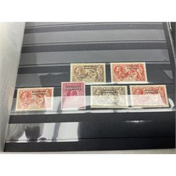 Stamps including Leeward Islands, Barbados, Pitcairn Islands, Ceylon, Fiji etc, housed on stockbook/album pages