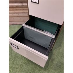 Triumph three drawer filing cabinet - THIS LOT IS TO BE COLLECTED BY APPOINTMENT FROM DUGGLEBY STORAGE, GREAT HILL, EASTFIELD, SCARBOROUGH, YO11 3TX