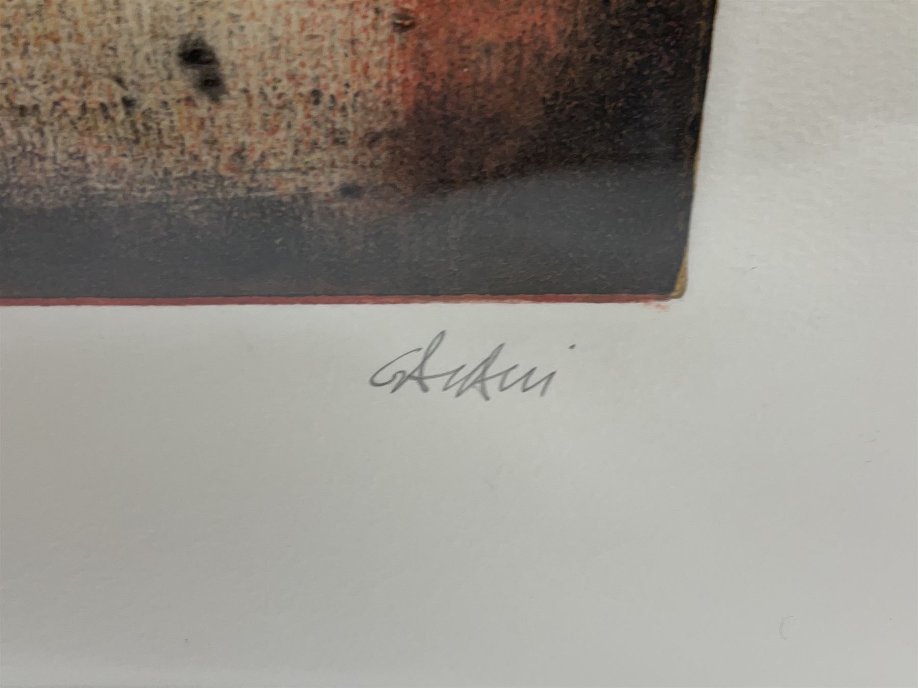 Renzo Galassi (Italian contemporary): 'Inys' and 'Zohan', pair screenprints signed titled and numbered 6/30 and 11/30, respectively, 64cm x 33cm (2) (unframed)