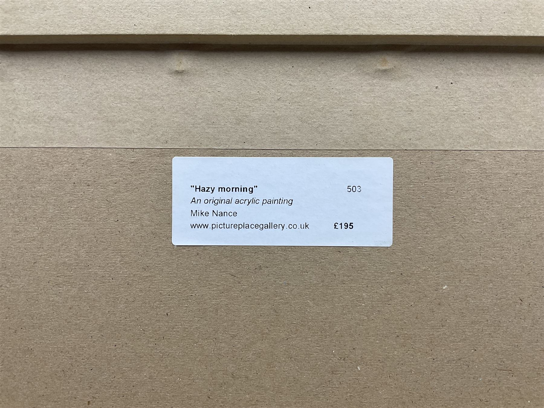 Mike Nance (British Contemporary): 'Hazy Morning' 'Sunset' and 'Poppies', three acrylic on board signed, labelled verso max 24cm x 70cm (3)