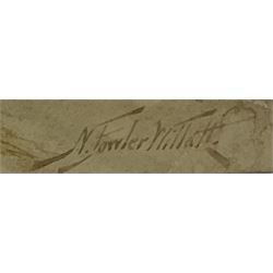 Norris Fowler Willatt (aka Louis van Staaten) (British 1859-1924): Kent Village with Oast Houses, watercolour signed 35cm x 53cm