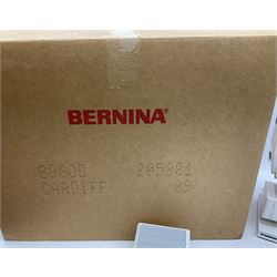 Bernina 'Artista' 630 computerised sewing machine with stitch regulator, carrying case, instruction booklet and accessories, in original box
